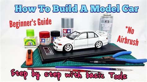How To Build a Model Car 1/24 for Beginners Step by Step Guides YouTube