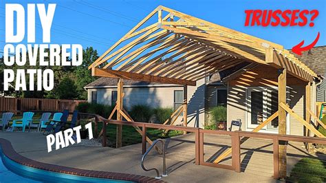 How To Build a Patio Cover Lots of Tips YouTube