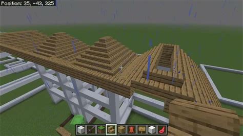 How To Build a Roof in Minecraft ep3 YouTube