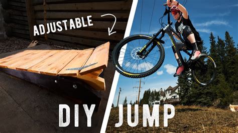 How To Build a Simple Bike Jump! YouTube