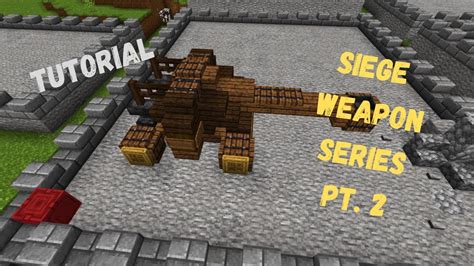 How To Build a Small Catapult in Minecraft!! [Tutorial 2021] YouTube