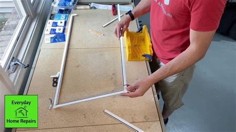 How To Build a Window Screen Using a Frame Kit YouTube