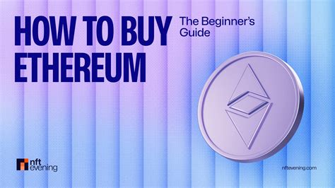 How To Buy Ethereum 