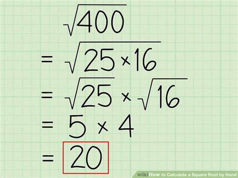 How To Calculate A Square Root By Hand With Pictures Wikihow