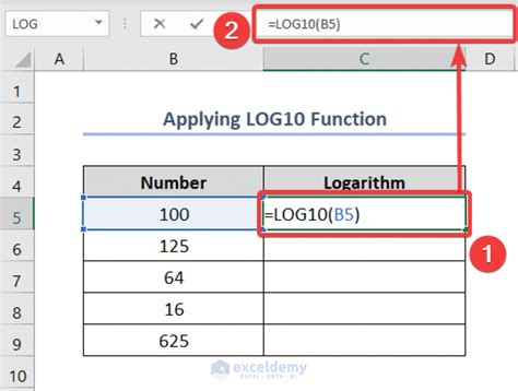 How To Calculate Log Scale In Excel Haiper