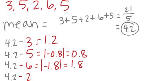 How To Calculate Mean Absolute Deviation Haiper
