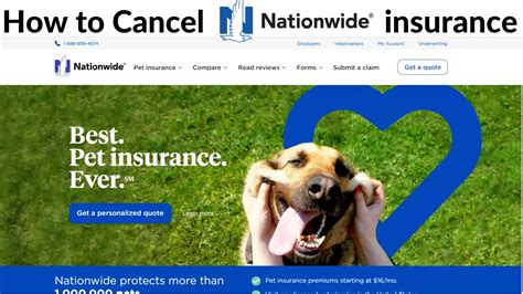 How To Cancel Nationwide Pet Insurance