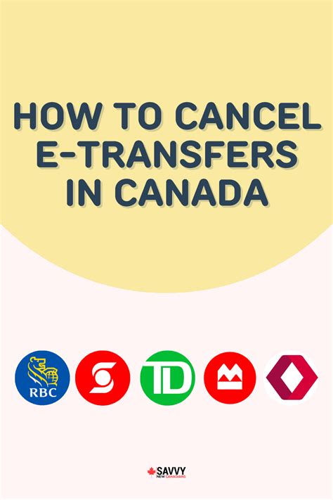 How To Cancel e-Transfers in Canada (RBC, TD, Scotiabank, BMO, …