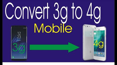 How To Change 3G To 4G On Android Phones - YouTube