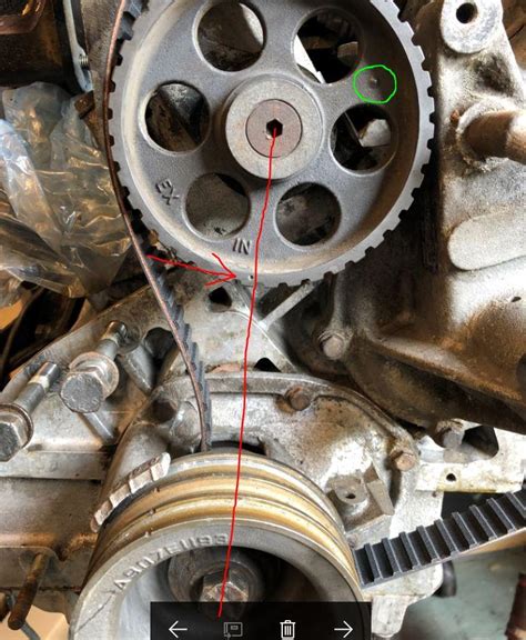 How To Change Cambelt 4efe Engine