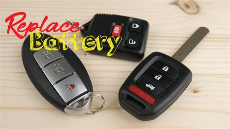 How To Change Car Key Battery