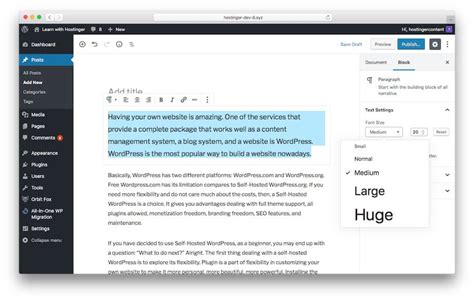 How To Change Font Size In WordPress Simple Methods