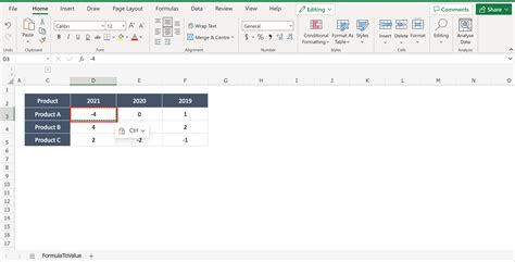 How To Change Formula To Value In Excel SpreadCheaters