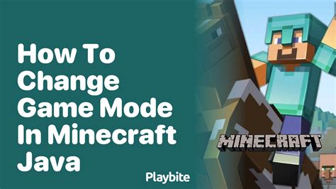 How To Change Gamemodes In Minecraft Java Edition