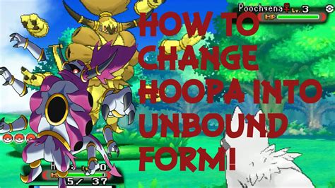 How To Change Hoopa Into Unbound Form! Pokemon Omega Ruby & Alpha
