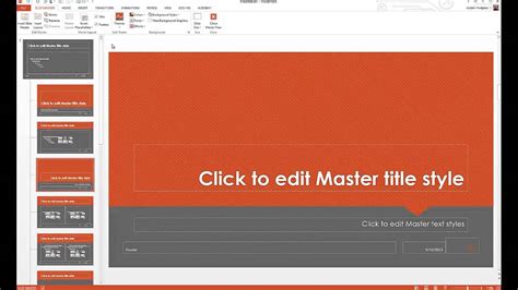 How To Change Images in a Powerpoint Template YouTube
