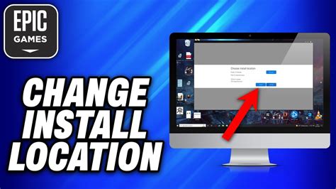 How To Change Install Location Epic Games Tutorial YouTube