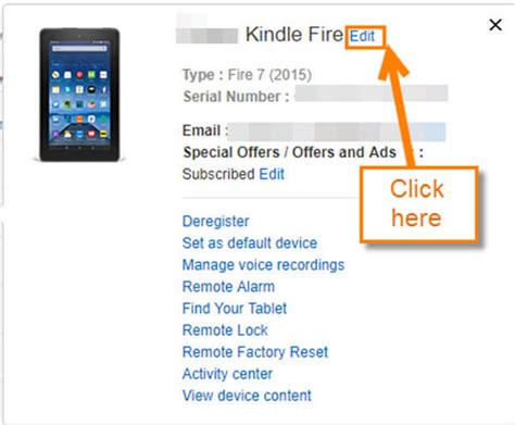 How To Change Kindle Fire Device Name Daves Computer Tips