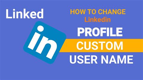 How To Change Linkedin Profile username Customize Your Public Profile