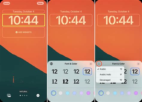 How To Change Lock Screen Clock Font & Color in iOS 16 iKream