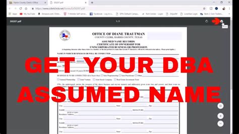 How To Change My Dba Name