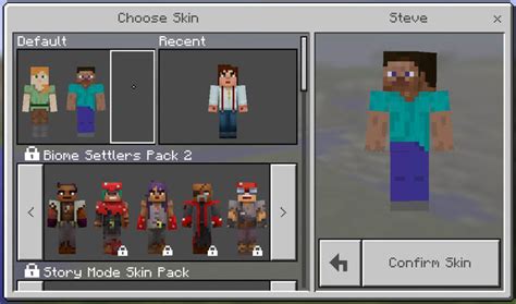 How To Change Set Your Skin In Minecraft Pe Windows 10 Edition Me Explorer