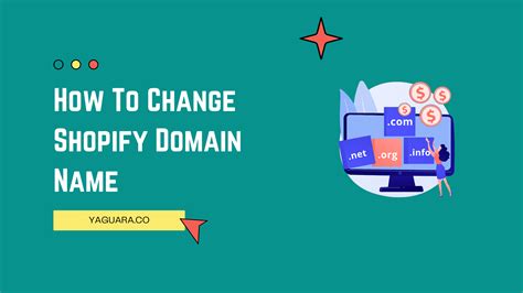 How To Change Shopify Domain Name (StepByStep Guide)