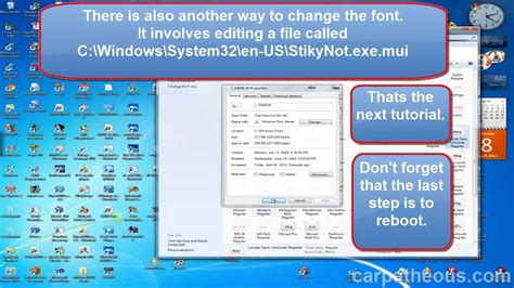 How To Change Sticky Notes Default Font YouTube