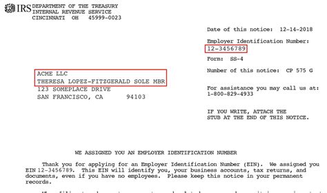 How To Change The Address Of My Ein Number