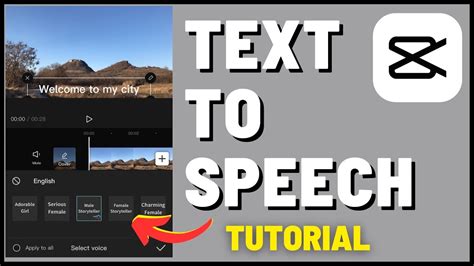 How To Change Voice In CapCut Text To Speech - YouTube