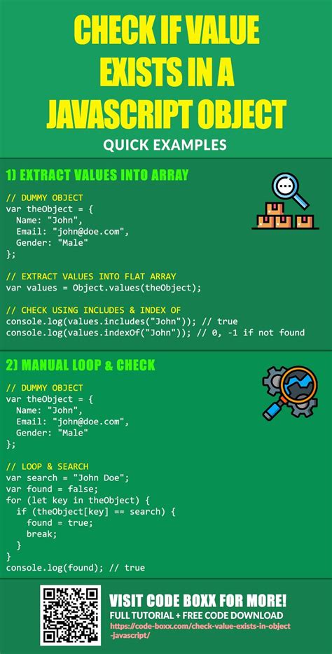 How To Check If Value Exists In Javascript Object Web development