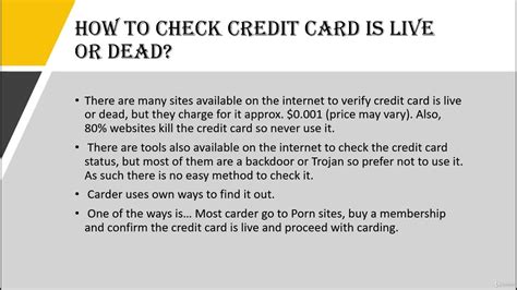 How To Check Live and Dead Credit Card For Carding New fast Method