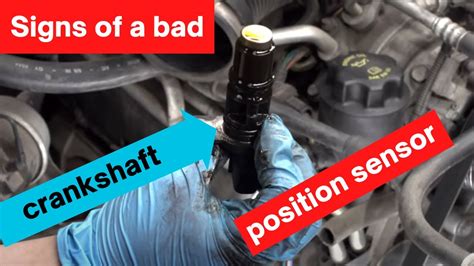 How To Check and Replace Bad Crankshaft Position Sensor! Symptoms of a