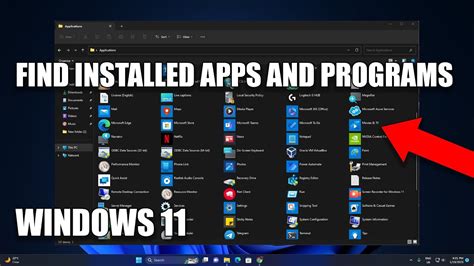 How To Check installed Apps or Programs in Your Windows 11 PC YouTube