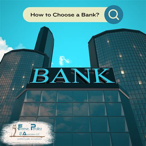 How To Choose a Bank
