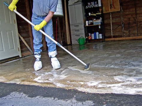 How To Clean A Garage Floor - Eagles Garage