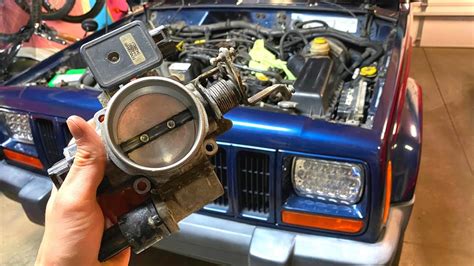 How To Clean A Jeep Cherokee Throttle Body - YouTube