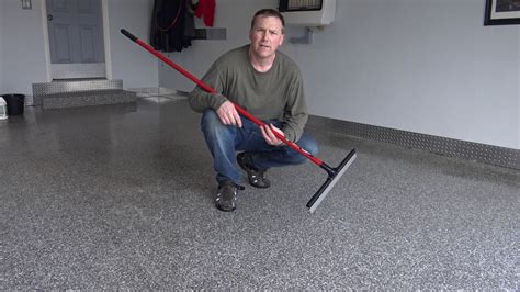 How To Clean Epoxy Coated Garage Floors - YouTube