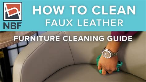 How To Clean Faux Leather Cleaning Guide - YouTube