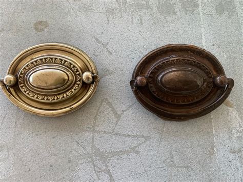 How To Clean Old Metal Drawer Pulls