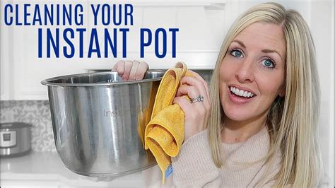 How To Clean Your Instant Pot, Instant Pot Lid and Float Valve