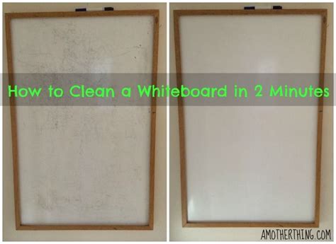 How To Clean an Old Whiteboard - It