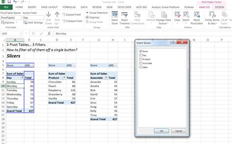 How To Combine Multiple Pivot Tables Into One Graph Printable Forms