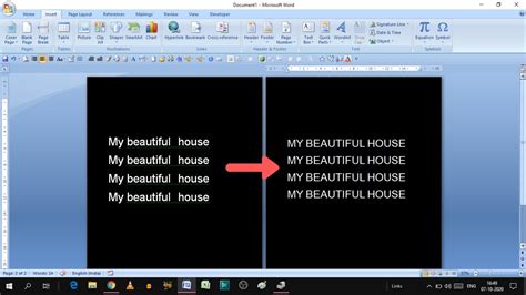 How To Convert Capital Letters To Small Letters In Word How to make