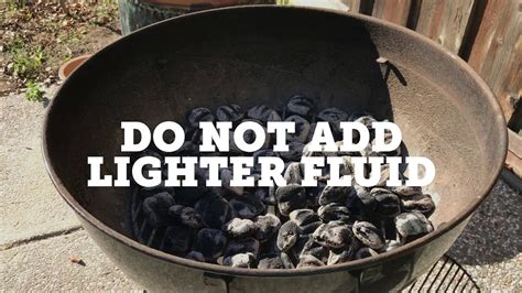 How To Cook With Match Light Charcoal Kingsford - YouTube