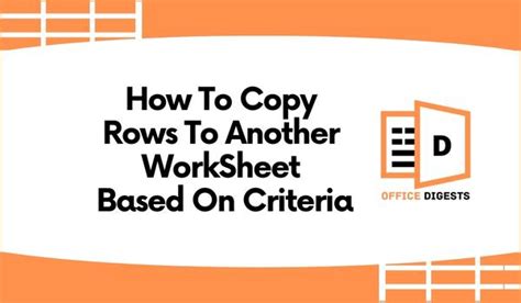 How To Copy A Row To Another Sheet In Excel Vba Printable Online