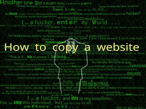 How To Copy Website Online Techsable