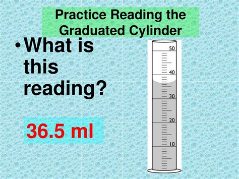 How To Correctly Read A Graduated Cylinder