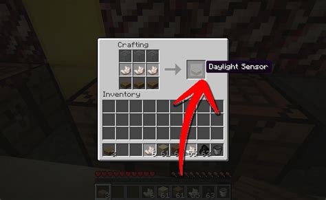 How To Craft A Daylight Sensor