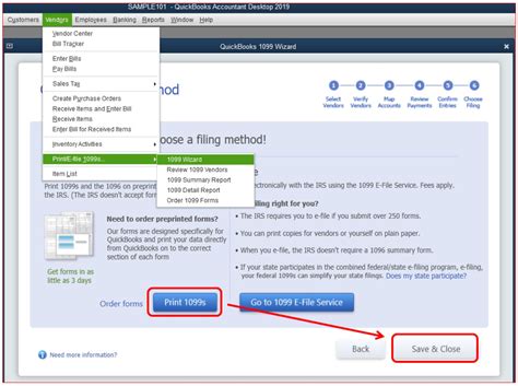 How To Create A 1099 In Quickbooks Desktop